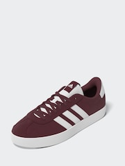 adidas Red VL Court Trainers - Image 4 of 15