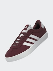 adidas Red VL Court Trainers - Image 6 of 15