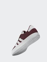 adidas Red VL Court Trainers - Image 8 of 15