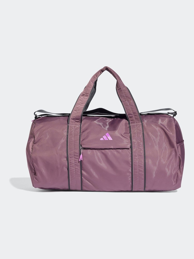 adidas Purple Yoga Duffel Bag - Image 1 of 6