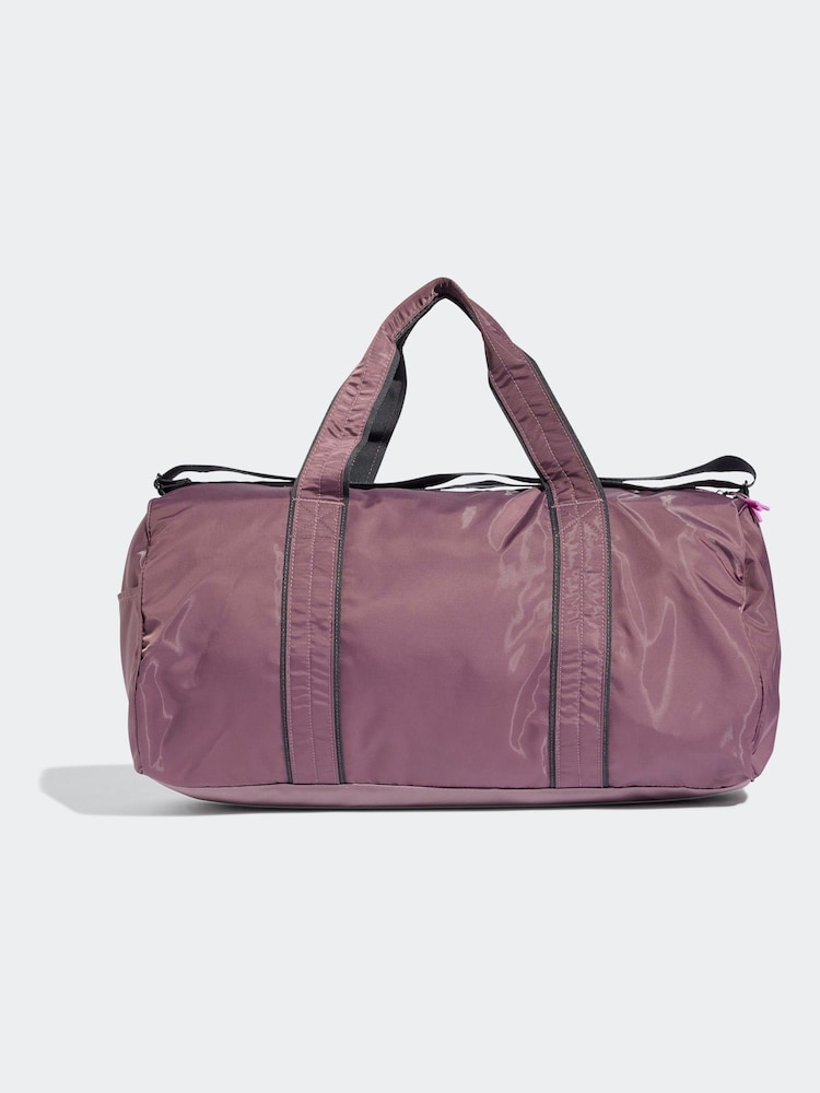 adidas Purple Yoga Duffel Bag - Image 2 of 6