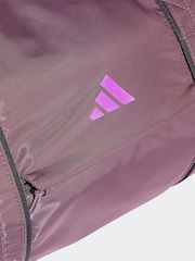 adidas Purple Yoga Duffel Bag - Image 6 of 6