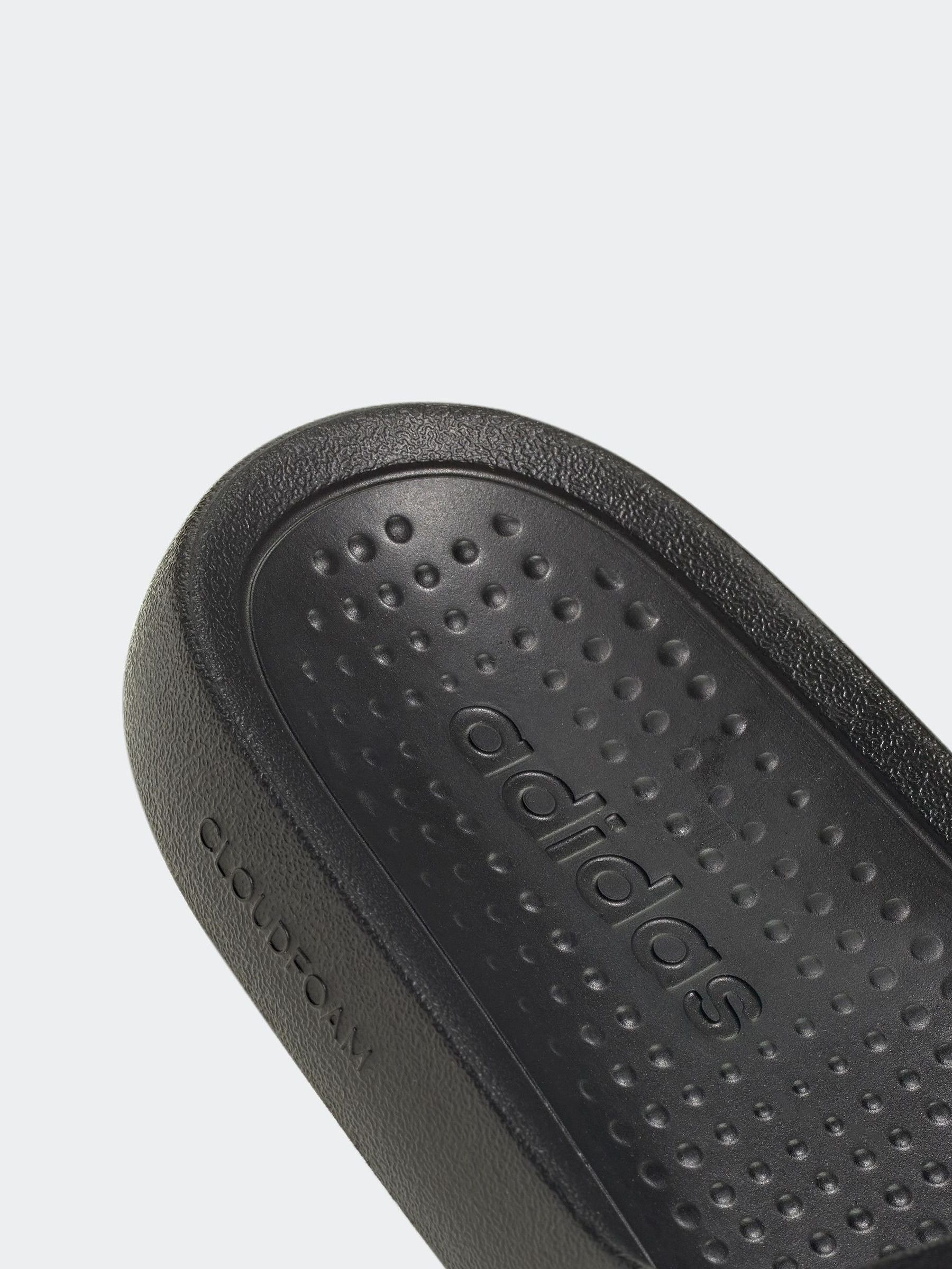 Black adidas Adilette Flow Slides