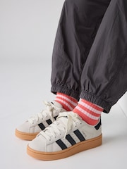 adidas Grey/Black Junior Campus 00s Trainers - Image 1 of 7