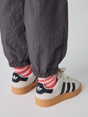 adidas Grey/Black Junior Campus 00s Trainers - Image 3 of 7
