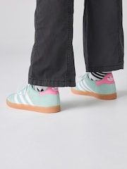adidas Originals Green Gazelle Trainers - Image 2 of 11