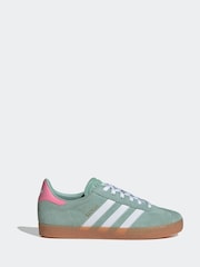 adidas Originals Green Gazelle Trainers - Image 7 of 11