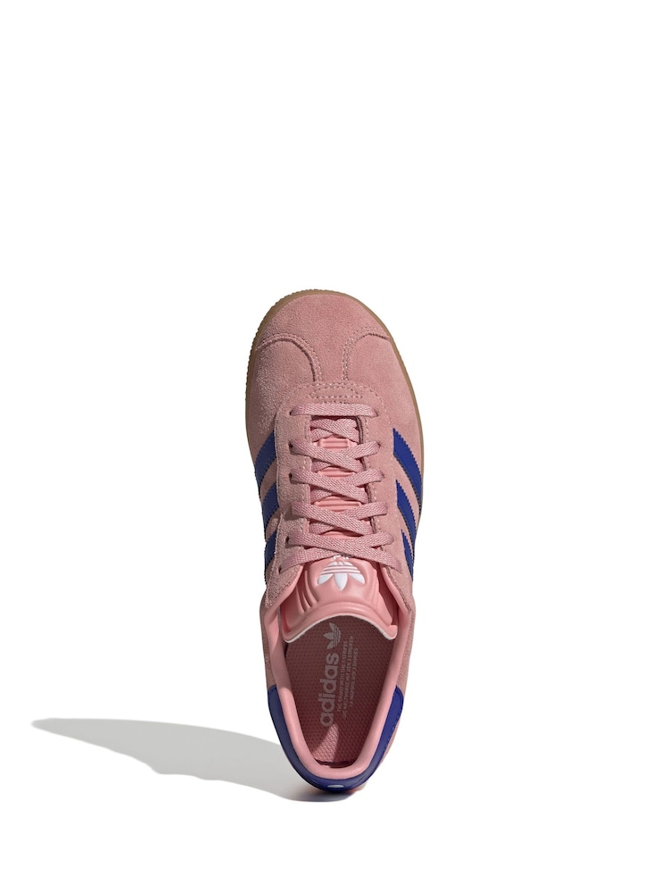 adidas Originals Pink Gazelle Trainers - Image 11 of 14