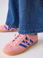 adidas Originals Pink Gazelle Trainers - Image 4 of 14