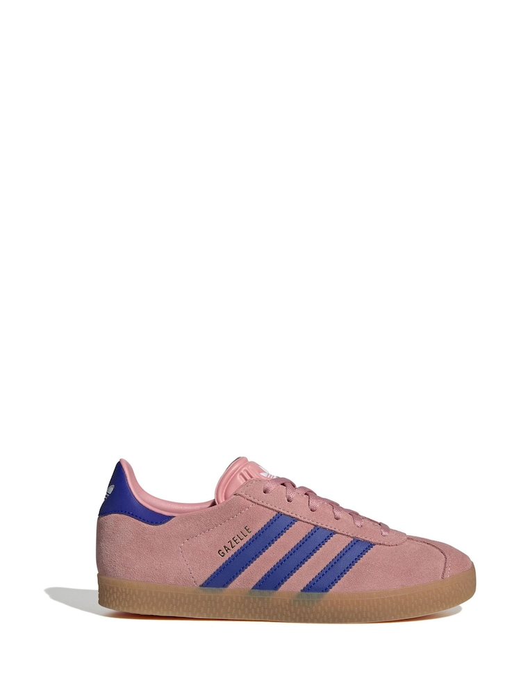 adidas Originals Pink Gazelle Trainers - Image 7 of 14