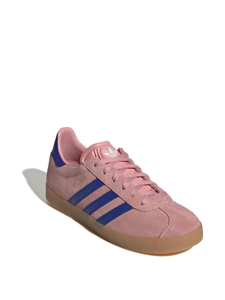 adidas Originals Pink Gazelle Trainers - Image 9 of 14