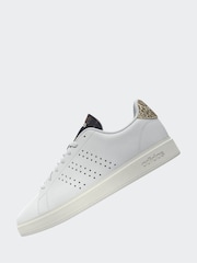 adidas White adidas Advantage Animal Trainers - Image 4 of 5