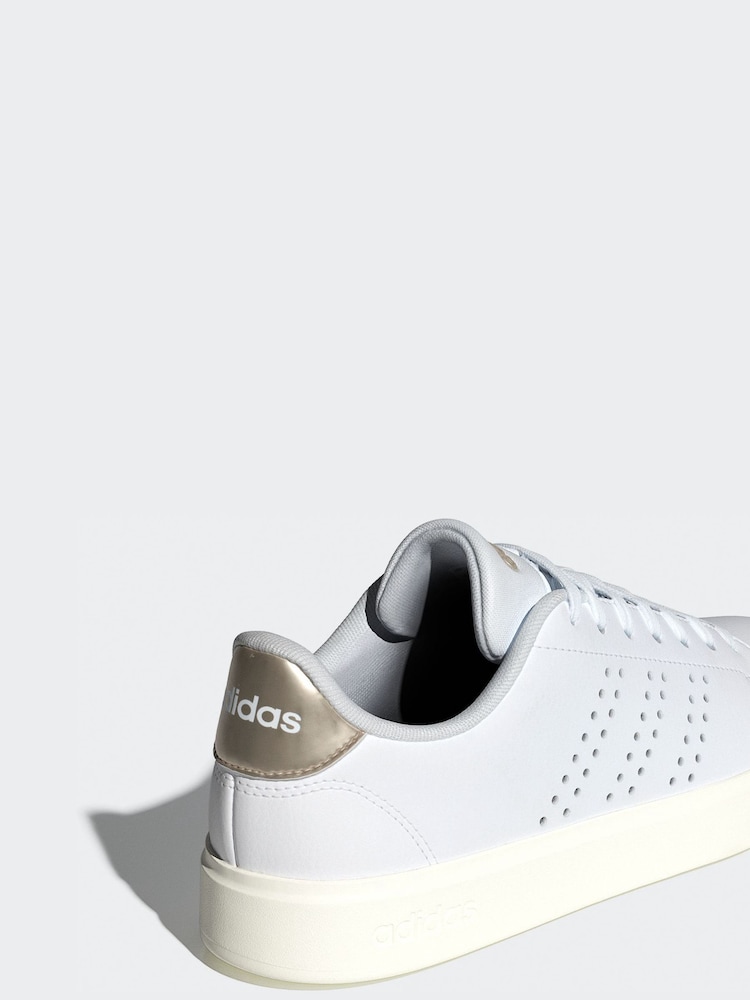 adidas Grey adidas Advantage Animal Trainers - Image 16 of 16