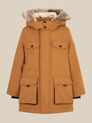Monsoon Water-Resistant Parka Coat - Attēls 1 no 4