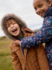 Monsoon Water-Resistant Parka Coat - Attēls 3 no 4
