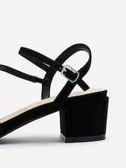 Linzi Black Afia Strappy Block Heel Sandals - Image 5 of 5