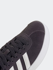 adidas Black Chrome VL Court 3.0 Trainers - Image 10 of 13