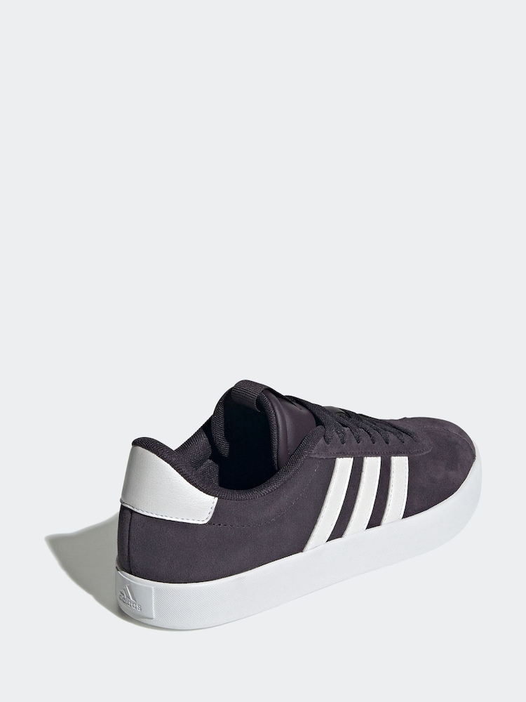adidas Black Chrome VL Court 3.0 Trainers - Image 4 of 8