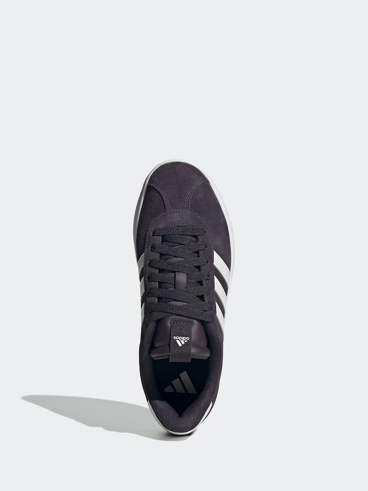 adidas Black Chrome VL Court 3.0 Trainers - Image 5 of 8