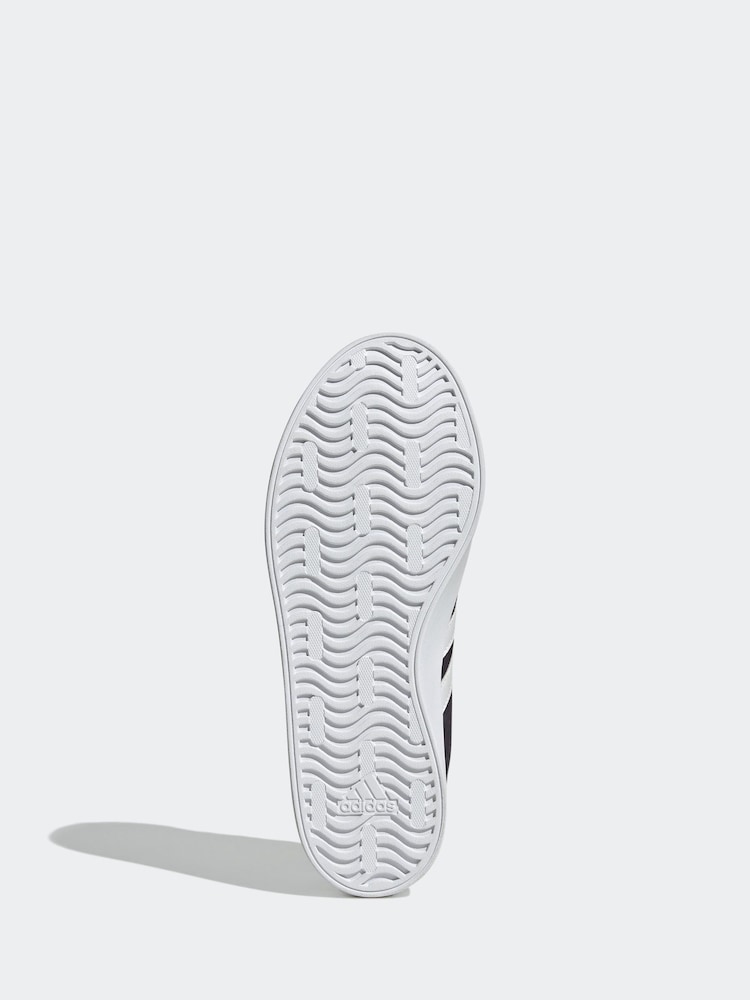 adidas Black Chrome VL Court 3.0 Trainers - Image 6 of 8