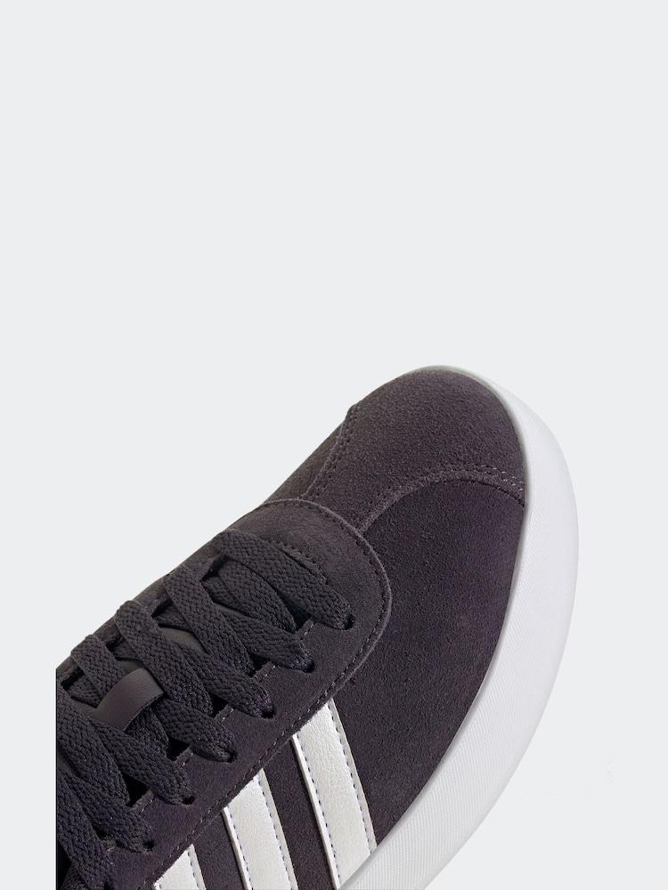 adidas Black Chrome VL Court 3.0 Trainers - Image 7 of 8
