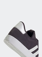 adidas Black Chrome VL Court 3.0 Trainers - Image 8 of 8