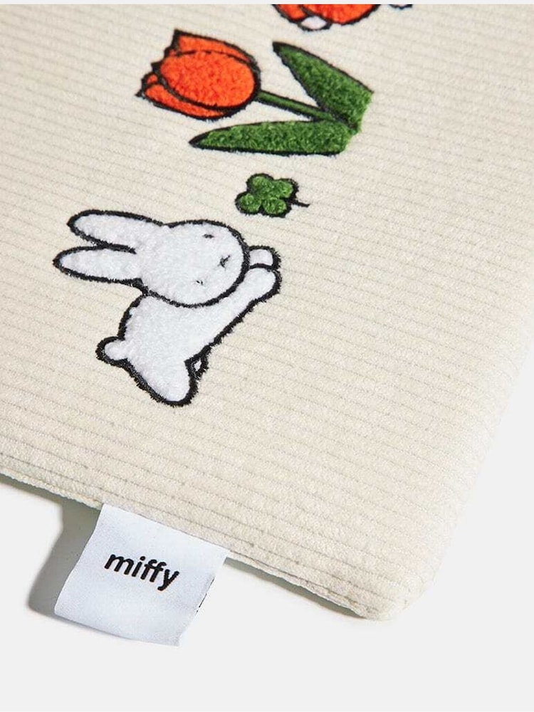 Skinnydip Miffy x Skinnydip Floral Laptop Case - Imaginea 5 din 5
