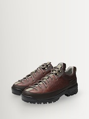 Grenson Brown Hidro Grain Shoes - Image 2 of 3