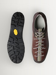 Grenson Brown Hidro Grain Shoes - Image 3 of 3