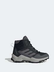 Negro oscuro - adidas Terrex AX4R Mid Trainers - Imagen 1 de 9