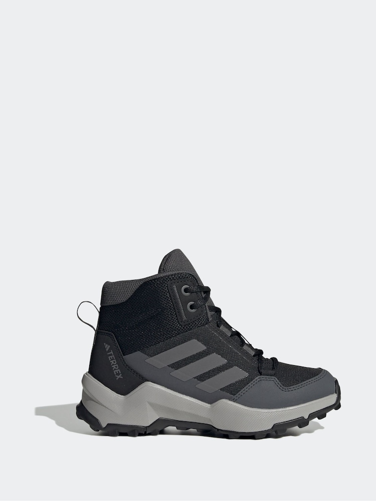 Negro oscuro - adidas Terrex AX4R Mid Trainers - Imagen 1 de 9