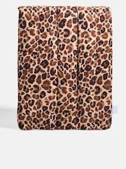 Skinnydip Black Leopard Print Laptop Sleeve - Image 2 of 5