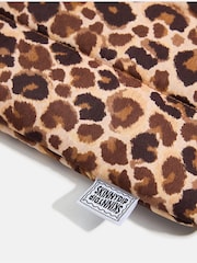 Skinnydip Black Leopard Print Laptop Sleeve - Image 3 of 5