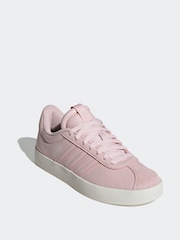 وردي - adidas VL Court 3.0 Trainers - صورة 3 من 8