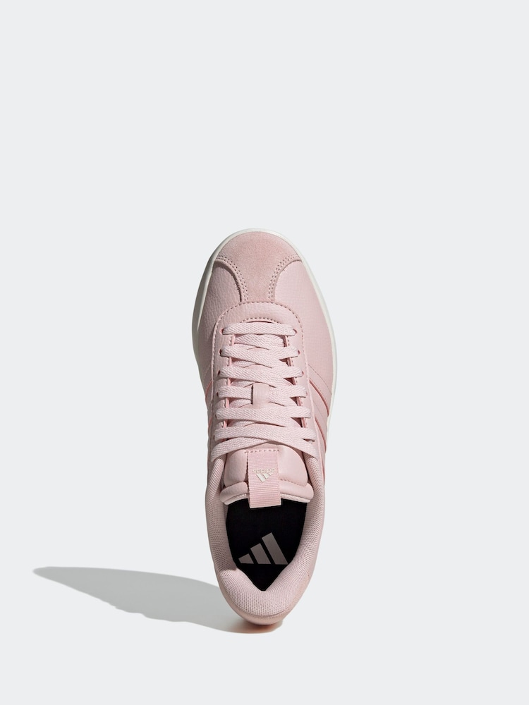 adidas Pink VL Court 3.0 Trainers - Image 5 of 8