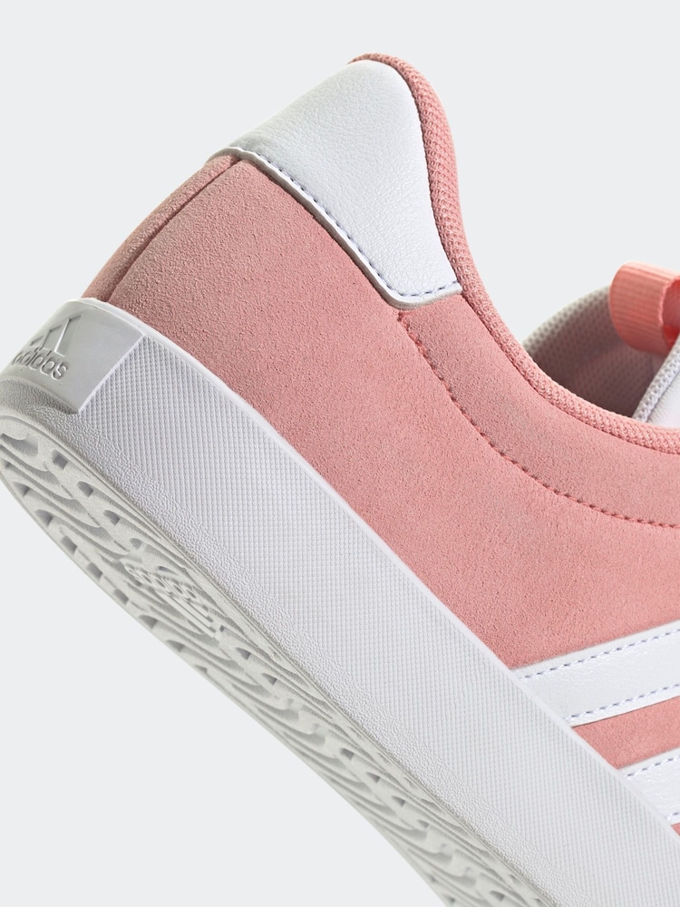 adidas Pink VL Court 3.0 Trainers - Image 8 of 8 adidas Pink VL Court 3.0 Trainers - Image 8 of 8
