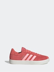adidas Red VL Court 3.0 Trainers - Image 1 of 8