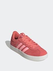 adidas Red VL Court 3.0 Trainers - Image 4 of 8