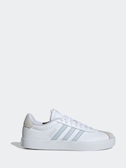 adidas Grey/white VL Court 3.0 Trainers - Image 1 of 1