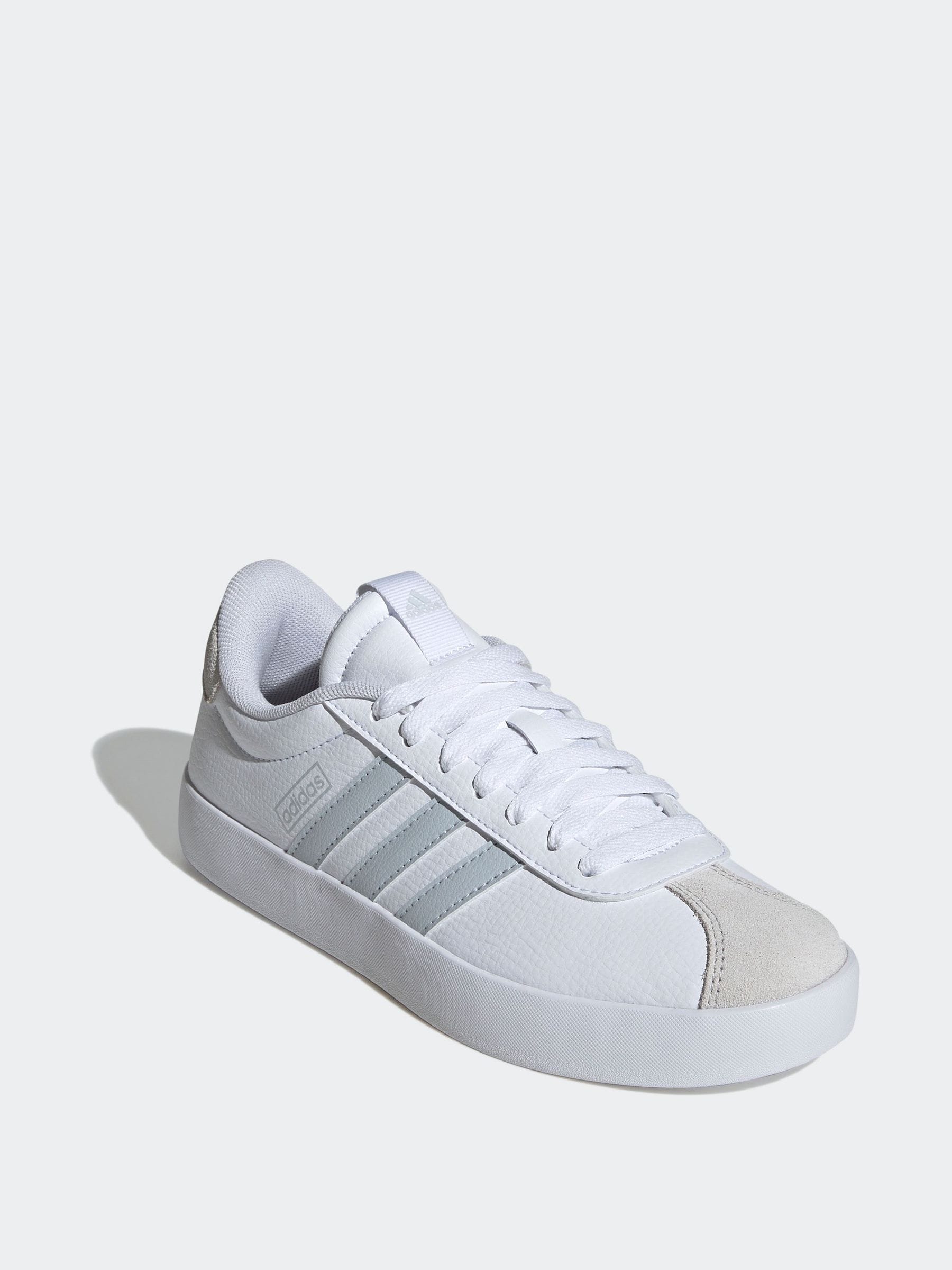 adidas Grey white VL Court 3.0 Trainers
