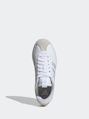 adidas Grey/white VL Court 3.0 Trainers - Image 5 of 8