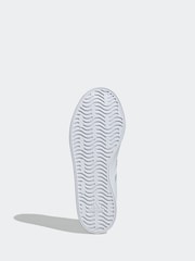 adidas Grey/white VL Court 3.0 Trainers - Image 6 of 8
