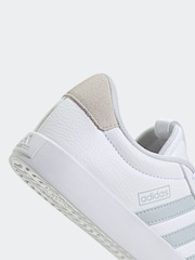adidas Grey/white VL Court 3.0 Trainers - Image 8 of 8