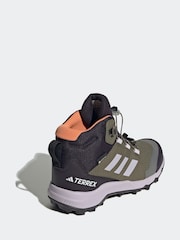 adidas Green Terrex Mid Gore-Tex Waterproof Hiking Boots - Image 4 of 9