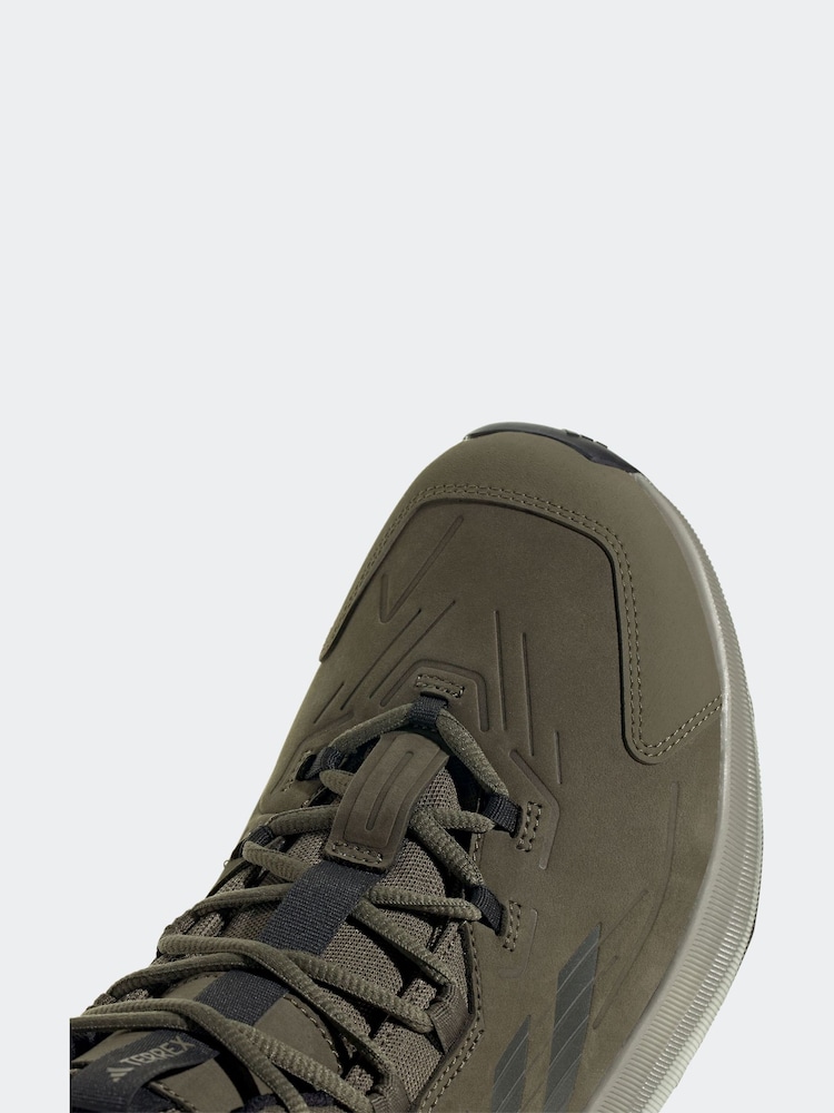 أخضر - adidas Terrex Trailmaker 2.0 Leather Hiking Shoes - Image 11 of 11