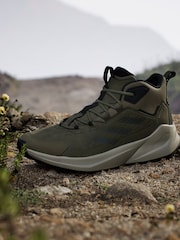 أخضر - adidas Terrex Trailmaker 2.0 Leather Hiking Shoes - Image 2 of 11