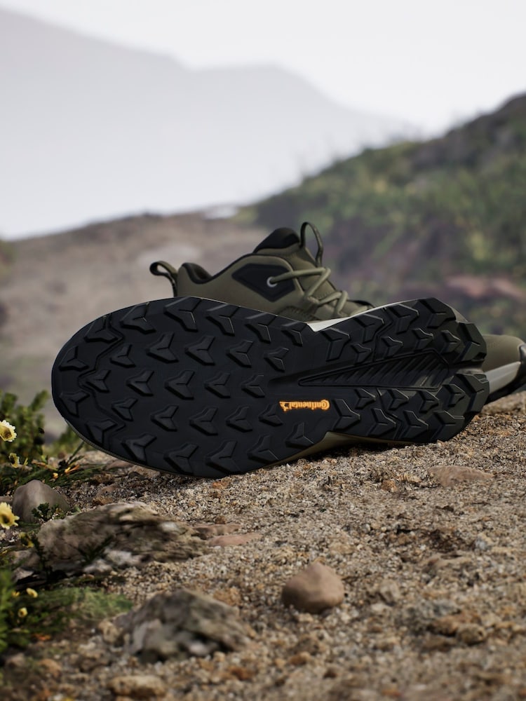 أخضر - adidas Terrex Trailmaker 2.0 Leather Hiking Shoes - Image 4 of 11