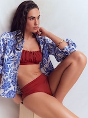 Boden Red Skiathos Bikini Top - Image 2 of 6