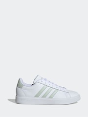 adidas green/white Grand Court 2.0 Trainers - Image 1 of 8