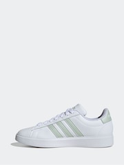 adidas green/white Grand Court 2.0 Trainers - Image 2 of 8